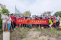 爱树护绿 共建绿色家园——BB SPORTS集团党支部参加大龙街道党委组织