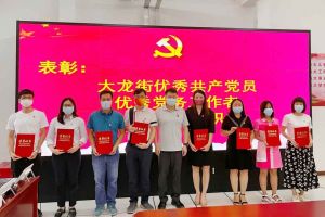 BB SPORTS集团党支部荣获先进党组织称号、陈文舒党支部书记荣获优秀党