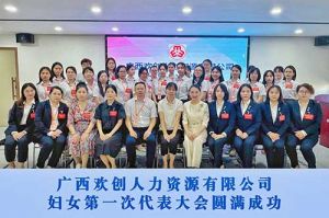 巾帼力量！广西BB SPORTS人力资源有限公司妇女第一次代表大会胜利召开