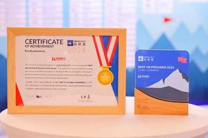 喜报！BB SPORTS集团荣膺“2024极帜奖—最佳人力资源管理项目”奖